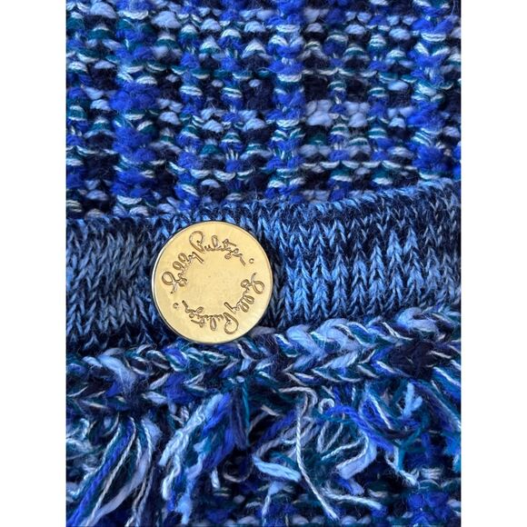 Lilly Pulitzer Simora Cardigan Oyster Bay Exotic Tweed, XS $158 F2 - Picture 8 of 9